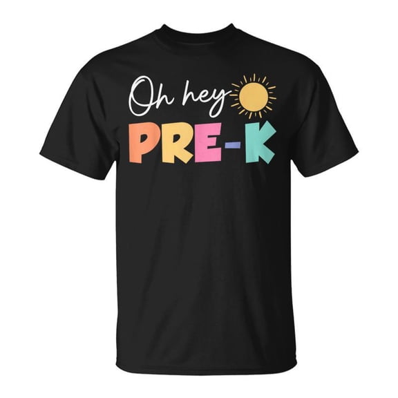 Oh Hey PreK Teacher Team Back To School Boys Girls Teachers TShirt
