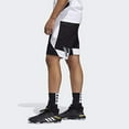 thumbnail image 2 of Adidas Mens Activewear Shorts Basketball Mesh Sweat   Black XL, 2 of 2
