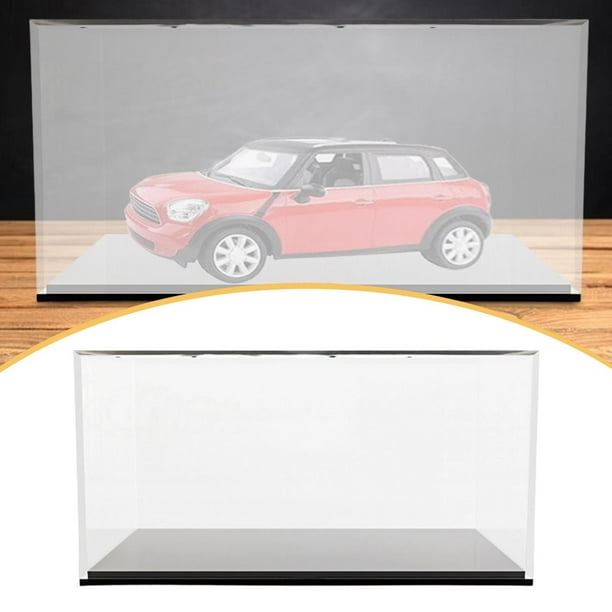 Vitrina Acrílica Escala 1:24 Para Maquetas De Vehículos Coleccionables