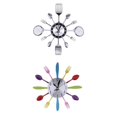 thumbnail image 1 of Cubiertos Creativos de Cocina Reloj de Pared con Tenedor para , Familiares, Y Adultos BLESIY Reloj decorativo de pared de acrílico, 1 of 8