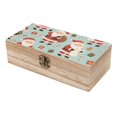 thumbnail image 6 of 7.9×2.3 In Wooden Boxes Durable Easy To Use Dustproof Prevent Slippery Delicate And Cabinet Whimsical Santa Pattern, 6 of 8