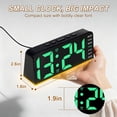 thumbnail image 2 of Sanmadrola Digital Alarm Clock for Bedroom Bedside, Loud Alarm Clock for Heavy Sleepers, Desk Clock for Living Room with Dimmer Light, Temperature, Dual Alarm, Snooze, Large Big Numbers for Seniors, 2 of 9