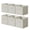 Beige-6 Pack, variant on GRANNY SAYS Cube Storage Bins, 11 Inch Fabric Organizer Bins, Collapsible Storage Baskets with Handles, 6-Pack, Pink