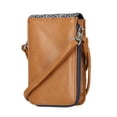thumbnail image 3 of Nautica Catalina Vegan Leather RFID Womens Crossbody Cell Phone Purse Holder Wallet, 3 of 4