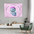 thumbnail image 3 of Tapiz de Pared BionZax 76x102 cm Meme Rosa para Decoración de Dormitorio, 3 of 9