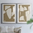 thumbnail image 6 of Wexford Home Chunky Abstract III Premium Framed Print, 18.5" x 24.5" - Ready to Hang, Silver (Set of 2), 6 of 9