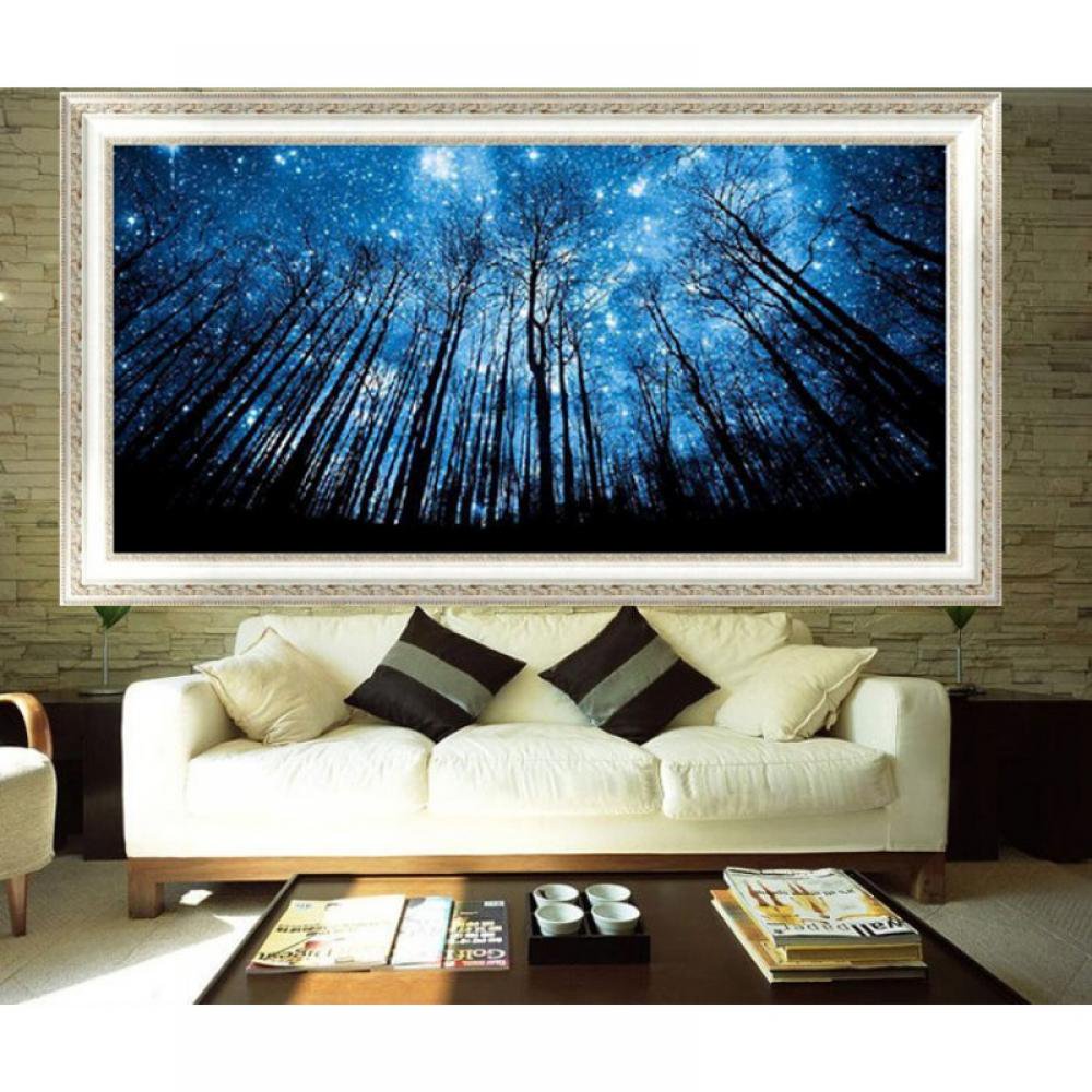 Lemetow 5D DIY Diamond Painting Kit Partial RoundResin Diamond Covered