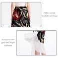 thumbnail image 2 of Print Summer Chiffon Beach Dresses for Women - Stylish and Comfortable!, 2 of 6