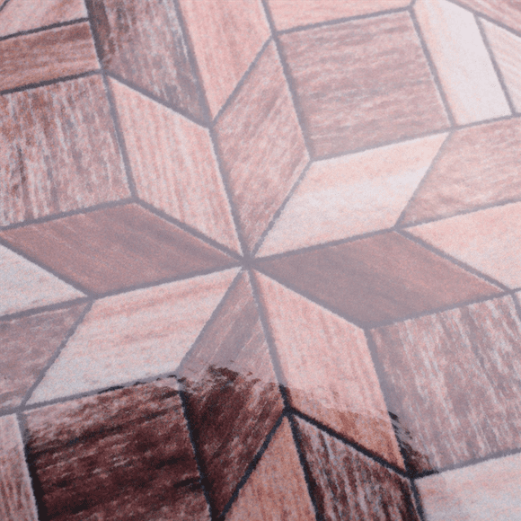 80Pcs Wood Grain Pattern Tile Sticker Self Adhesive Tiles Art Diagonal 3D Floor Sticker for Bathroom Kitchen Decor