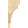 thumbnail image 3 of 6"W x 6"D x 14"H Yorktown Rough Sawn Corbel, Douglas Fir, 3 of 9