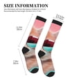 thumbnail image 2 of Lsque Cool Cat Pink Sunglasses Pattern Sport Compression Socks for Men & Women 15-20 mmHg Knee High Nurse Pregnant Running Medical and Travel Athletic, 2 of 6