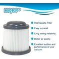 thumbnail image 4 of HQRP 2-Pack Washable Filter for Black & Decker BDH1200PVAV Pivot, BDH1200FVAV Flex Car Handheld Vacuum Auto Vac PVF110, 4 of 7