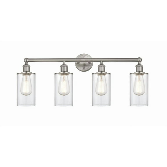 Innovations Lighting - Clymer - 4 Light Bath Vanity In Art Deco Style-11.38