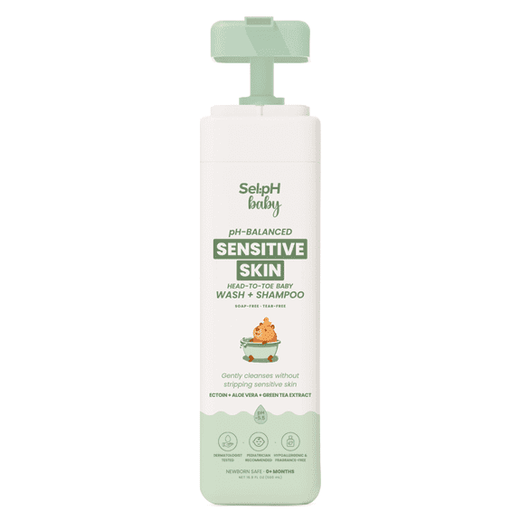 SelpH 2-in-1 Baby Sensitive Skin Wash & Shampoo