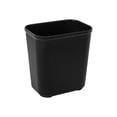 thumbnail image 3 of Rubbermaid Commercial FG254300BLA Fiberglass Rectangular Fire-Resistant Trash Can, 7-Gallon, Black (RCP254300BK), 3 of 3