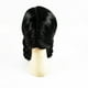 thumbnail image 4 of Peluca trenzada negra para disfraz, pelo gótico, pelucas de miércoles para Halloween, Cosplay, Fiesta Temática, película, fiesta de cosplay, 4 of 5