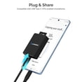 thumbnail image 4 of Lector de tarjetas SABRENT CR-SDX7 USB 3.2 Tipo-C y Tipo-A, 4 of 7