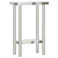 thumbnail image 5 of vidaXL Kitchen Work Table 55x30x85 cm Stainless Steel, 5 of 5