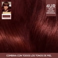 thumbnail image 4 of Tinte de cabello Loreal Excellence Sin Amonico 4UR Rojo, 4 of 5