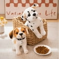 thumbnail image 6 of Twfbrm Simulated Plush Puppy Toy, 10 Inch Realistic Stuffed Animal Doll, Cute Soft Handmade Standing Dog Plushies Play House Interactive Toys Early Education Toddler Toy for Girls and Boys, 6 of 9