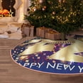 thumbnail image 5 of Balery 2025 New Year 1 Printed Christmas Tree Skirt , Merry Christmas Party Christmas Tree Decoration,Adjustable Tree Skirt-30", 5 of 6
