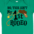 thumbnail image 4 of Inktastic No, This Ain't My 1st Rodeo Cowboy Hat and Lasso Boys or Girls Baby Bodysuit, 4 of 5