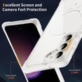 thumbnail image 2 of Allytechgroup Magnetic Compatible with Samsung Galaxy S23 Clear Case, [Not-Yellowing] [Military Grade Drop Protection] Shockproof Protective Clear Phone Case for Samsung Galaxy S23, Clear, 2 of 7