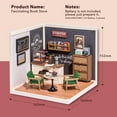 thumbnail image 2 of Rolife DIY Miniature Dollhouse Building Model Kit Super Creator Store Series Plastic Birthday Gift for Girls (6 Kits), 2 of 9