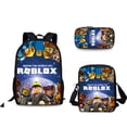thumbnail image 2 of Mochila de juego Popular para niños, mochila escolar para adolescentes, niños y niñas, mochilas escolares estampadas, nuevo conjunto de 3, 2 of 4