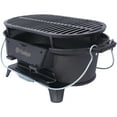 thumbnail image 2 of Portable Oval Cast Iron Grill - 100% Enameled Cast Iron Charcoal Hibachi, Tabletop Camping Grill for Outdoor BBQ, Tailgating & Picnics, 19.6", 2 of 21