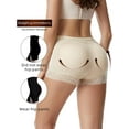 thumbnail image 2 of Womens Fake Buttock Briefs Butt Lifter Padded Control Panties Hip Enhancer Underwear Shapewear Boyshort, 2 of 6