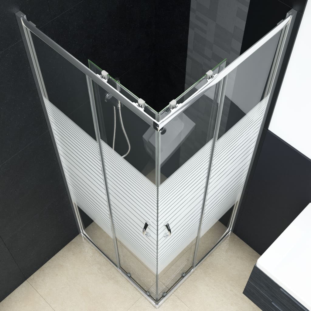 Shower Enclosure Safety Glass 35.4x31.5x70.9