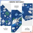 thumbnail image 6 of FORMRS Boys Pajama Pants with Pockets Size 6-8Y Kids Lounge Sleep Bottoms, Green Dots, 6 of 8