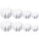 thumbnail image 1 of 1 Set 8Pcs Halloween Pumpkin Decors Handmade Children DIY Pumpkin Molds, 1 of 3