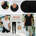 thumbnail image 6 of SUNBS Womens Short Sleeve V Neck Tee Shirts Casual Summer Tops for Women Casual Blouses, 6 of 7