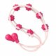 thumbnail image 1 of Yaju Back Massage Roller Rope Portable Handheld Relief Rolling Massager Strap Back Neck Shoulders Handmade Massage Tool(1pcs, Pink), 1 of 2