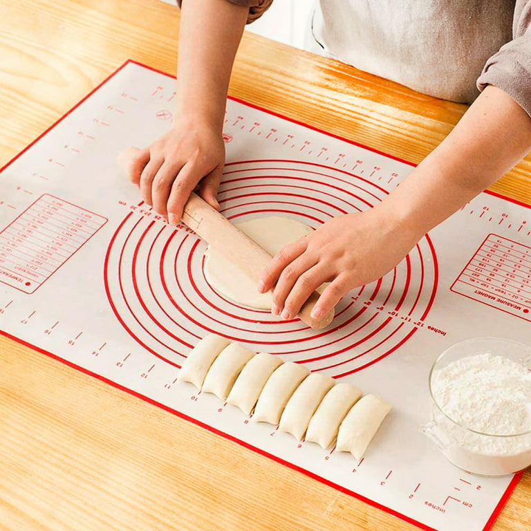 Kneading Dough Mat Silicone Baking Mat Pizza Cake Dough Maker Kitchen  Cooking Grill Gadgets Bakeware Table Mats Pad