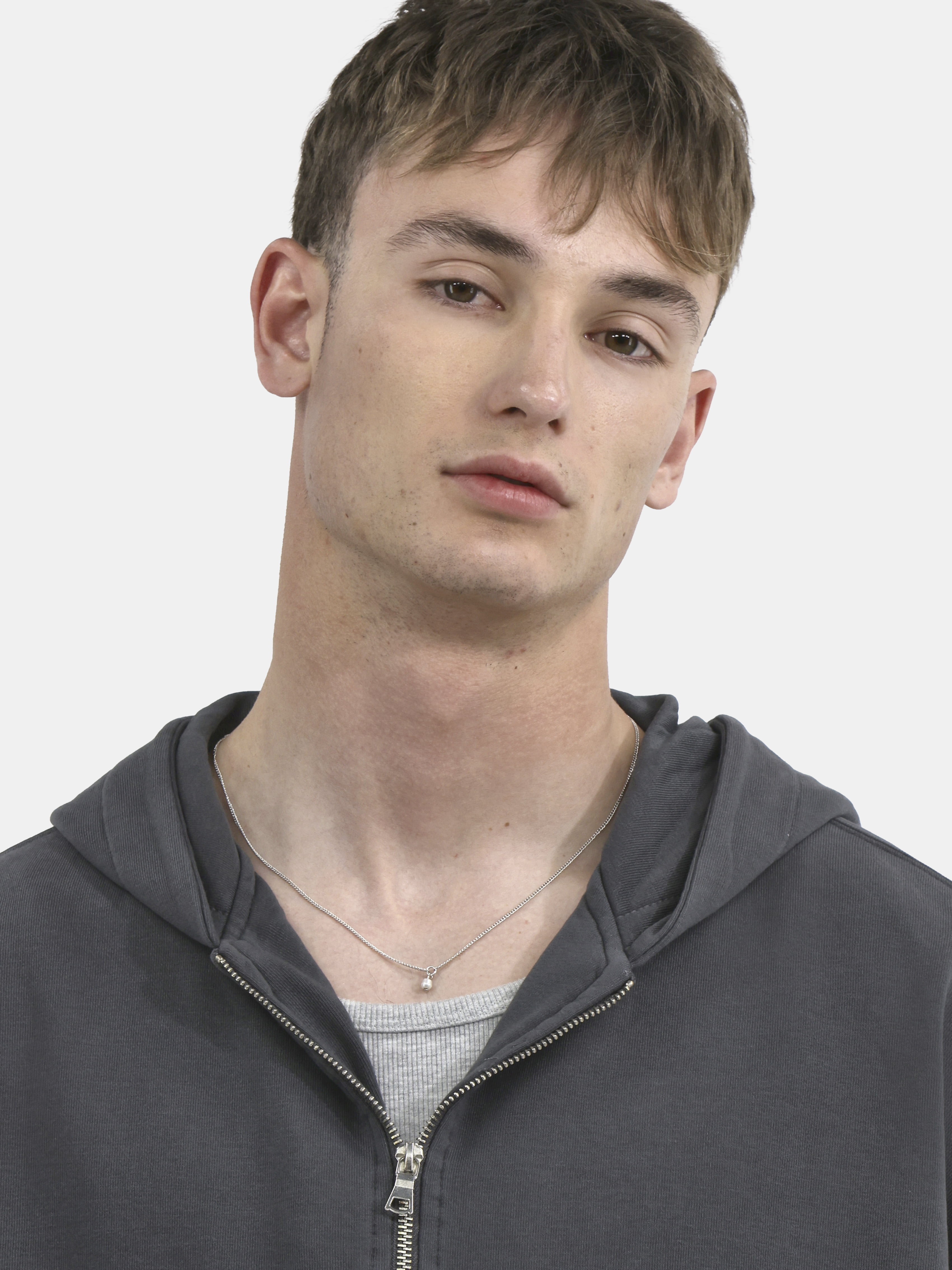 No Boundaries Zip Hoodie with Long Sleeves, Men's & Big Men's