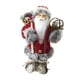 thumbnail image 5 of Muñeca de Papá Noel, Escultura decorativa de mesa, Figura de Papá Noel de pie, Papá Noel rojo y gris, 5 of 9