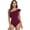 Wine, variant on Women Swimwear Front Over Swimsuits Hollow Bathing Suits Monokinis Two Piece Swimwear Color Changing Shorts Bikini Flag Black Swimsuit Bikini Pregnancy Bikini Woman Bikini Sets Latex Bikini Bandeau