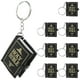 thumbnail image 3 of 8 llaveros de metal con forma de Biblia, mini libro colgante, llaveros, regalos religiosos, 3 of 7