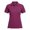 Purple, variant on CUSTG Female T-Shirts Solid Color Short Sleeve Polo Shirt Collared 4 Button Placket Casual Golf Knit And Modern Fashion Versatile Shirts