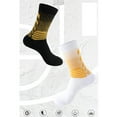 thumbnail image 2 of Fraobbg 4 Pack Mens Basketball Socks Elite Athletic Mid-Calf Crew Socks for Women Youth Boys, 2 of 9