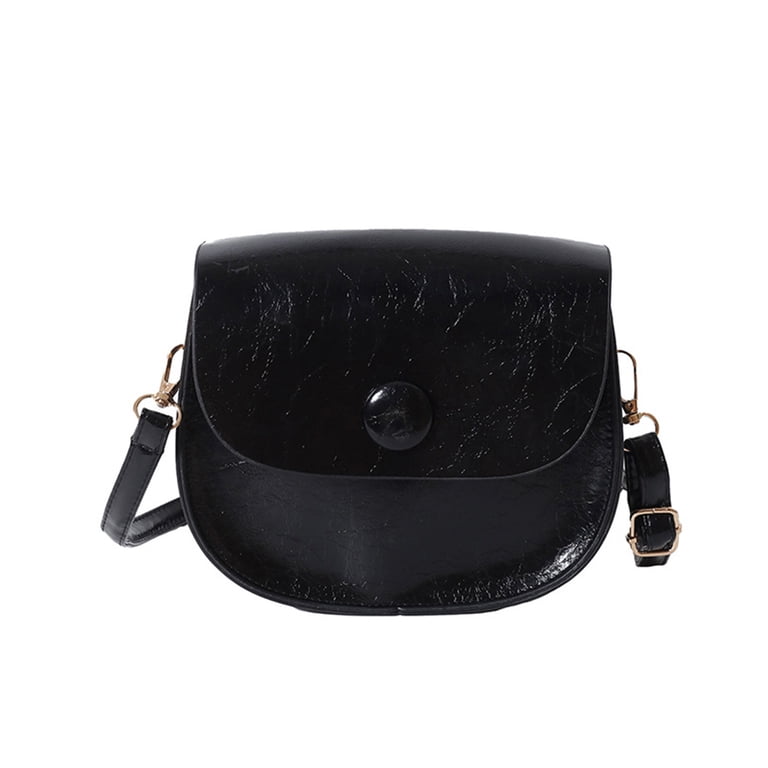 SCNOR Womens Faux Leather (PU) Saddle Bag - 3-Way Carry  display picture 2
