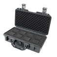 thumbnail image 4 of lionlar Portable Watch Case Shockproof Bracket Storage Box Collection Gift with Carrying C Black with 8, 4 of 9