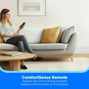 Midea 6,000 BTU EasyCool Electronic Window Air Conditioner with Remote Control, White, MAW06R1YWT-S