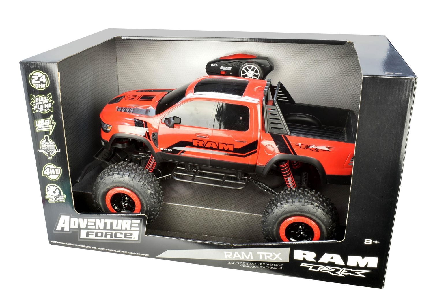 1:8 RC RAM TRX 4WD