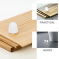 thumbnail image 3 of Masteelf 8pcs Decorative Toilet Bolt Caps Plastic Toilet Floor Bolt Caps Simple Installation Screw Cover Bathroom Seat Installation Accessory, 3 of 8