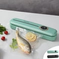 thumbnail image 1 of Fiudx Selladora Al Vacío, Conservación Automática de Alimentos, Sellado Rápido con Una Sola Pulsación, Multifunción para Almacenar Alimentos y Cocinar a Baja Temperatura, Diseño Compacto, Incluye 10, 1 of 6