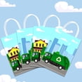 thumbnail image 6 of 16 Pieces Garbage Truck Goodie Bags,Trash Truck Gift Snacks Treat Candy Party Favors Bags for Waste Management Recycling Theme Party Decorations, 6 of 6